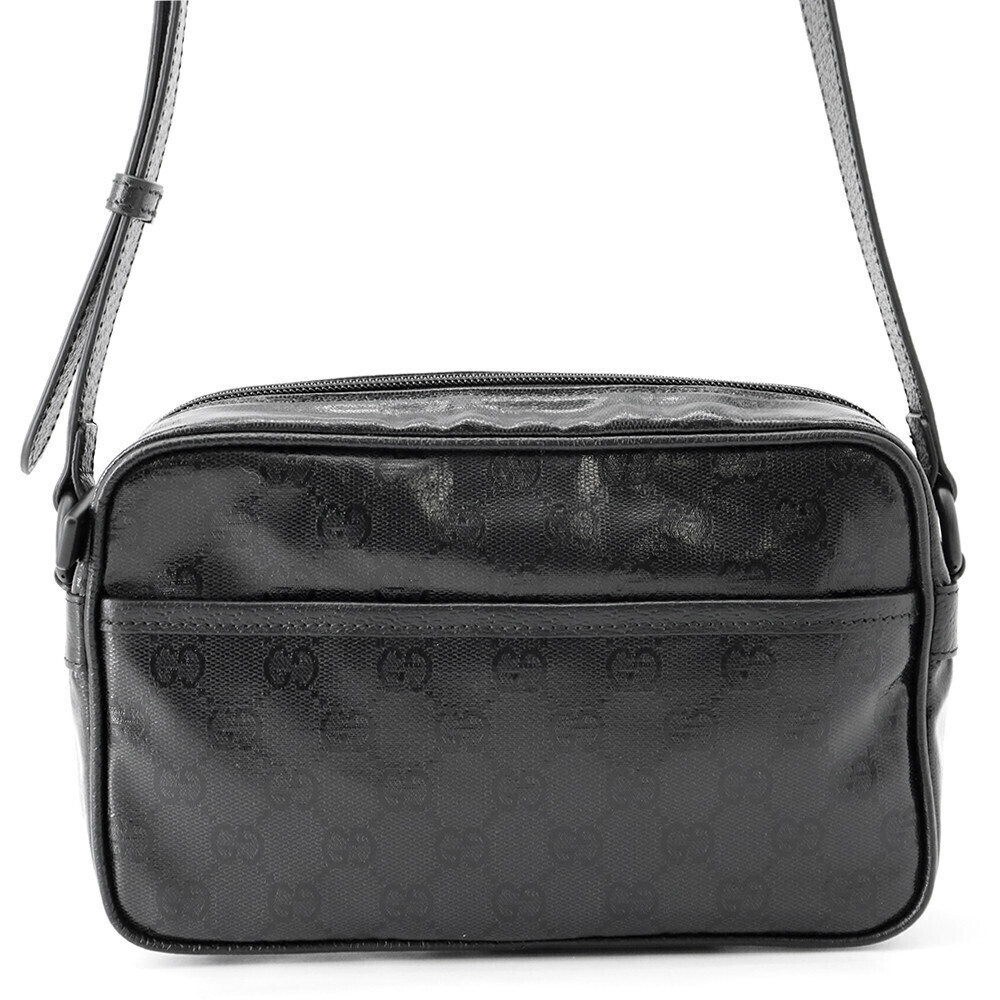 Gucci GG Crystal Shoulder Bag Black